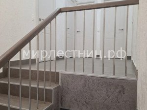 № 262 к.5 ОГ-25.   Ограждение из сатинированной стали. 